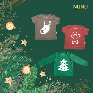 Nunu Long-Sleeved (Green) /เสื้อแขนยาวสีเขียวคริสต์มาส