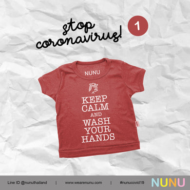 Stop Coronavirus (Wash Hands)/ ค่าสกรีนรณรงค์หยุดไวรัสโคโรน่า (ล้างมือ)
