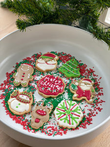 Christmas Cookies ชุดตกแต่งคุกกี้คริสต์มาสสำเร็จรูป