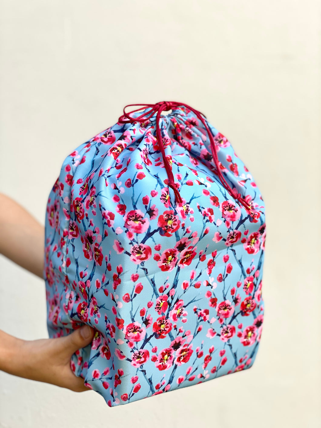 Lucky bag/ ถุงผ้ามงคลตรุษจีนลายดอกไม้