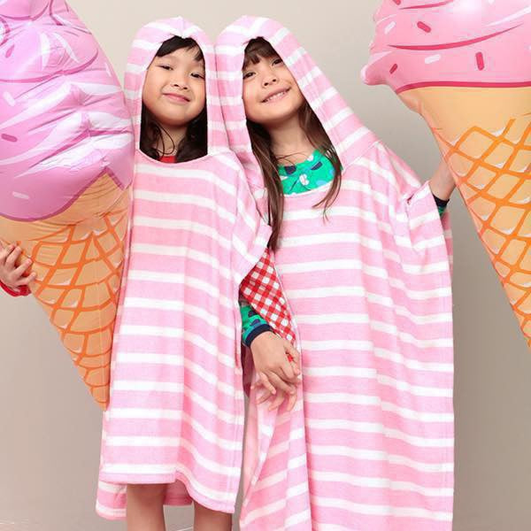 Fair Hooded Towel Pink 1/ ผ้าเช็ดตัวฮู้ดสีชมพูไซส์ 1