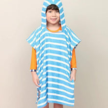 Fair Hooded Towel Blue 2/ ผ้าเช็ดตัวฮู้ดสีฟ้าไซส์ 2