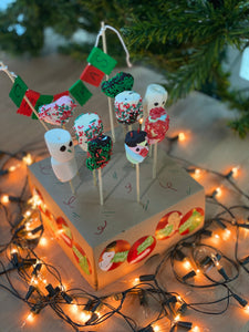 Fair Christmas Marshmallow Pops Shop/ ชุดร้านมินิมาร์ชเมลโล่ป๊อบคริสต์มาส