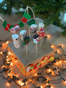 Christmas Marshmallow Pops Shop/ ชุดร้านมินิมาร์ชเมลโล่ป๊อบคริสต์มาส