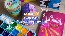 Gouache Packaging Design